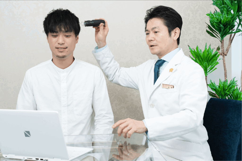 カウンセリング・初回診療の様子
